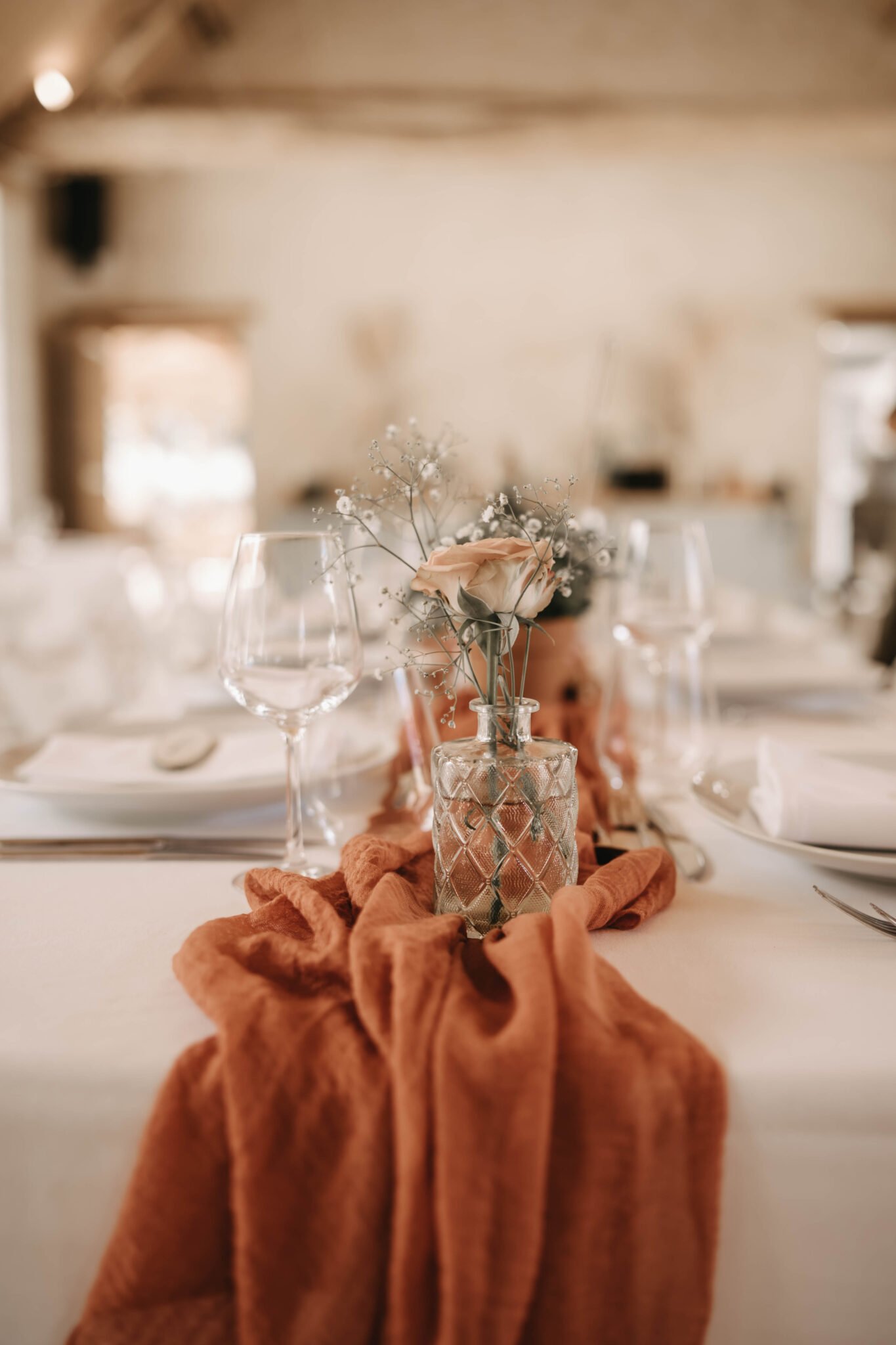 centre de table floral décoration mariage